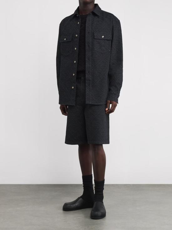 26SS 카사블랑카 긴팔 셔츠 SP26SH240 BLACK