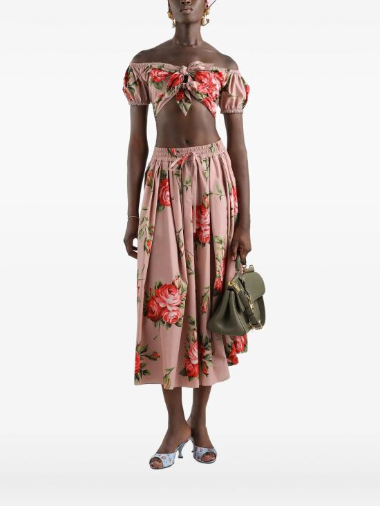 26SS 돌체앤가바나 블라우스 F7AV0THS5UT HF5ZN Pink - DOLCE & GABBANA