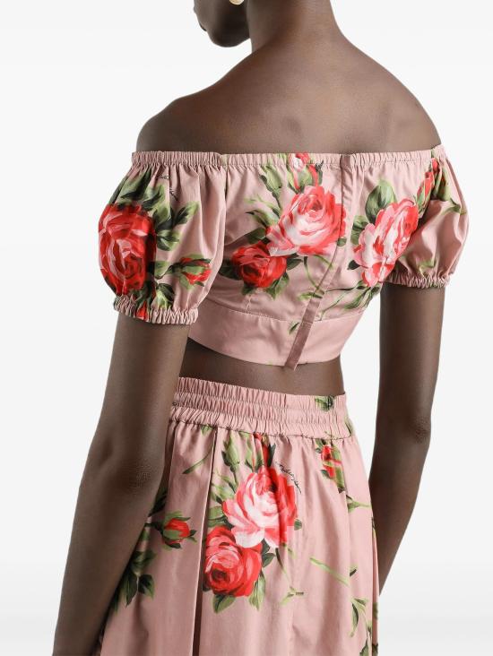 26SS 돌체앤가바나 블라우스 F7AV0THS5UT HF5ZN Pink - DOLCE & GABBANA