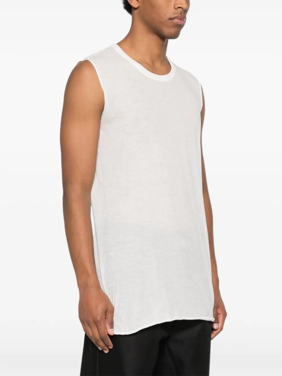 26SS 릭 오웬스 반팔 티셔츠 RU01F2151UC 11 White - RICK OWENS