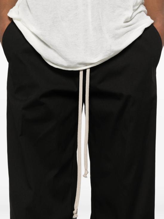 26SS 릭 오웬스 트레이닝/조거 팬츠 RU01F2378TE 09 Black - RICK OWENS