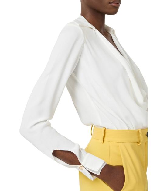 26SS 엘리자베타프랜치 셔츠 CB00261E2 360 40 Ivory - ELISABETTA FRANCHI