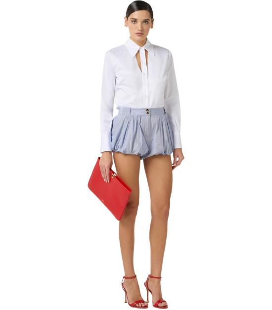 26SS 엘리자베타프랜치 셔츠 CA12861E2 100 40 White - ELISABETTA FRANCHI