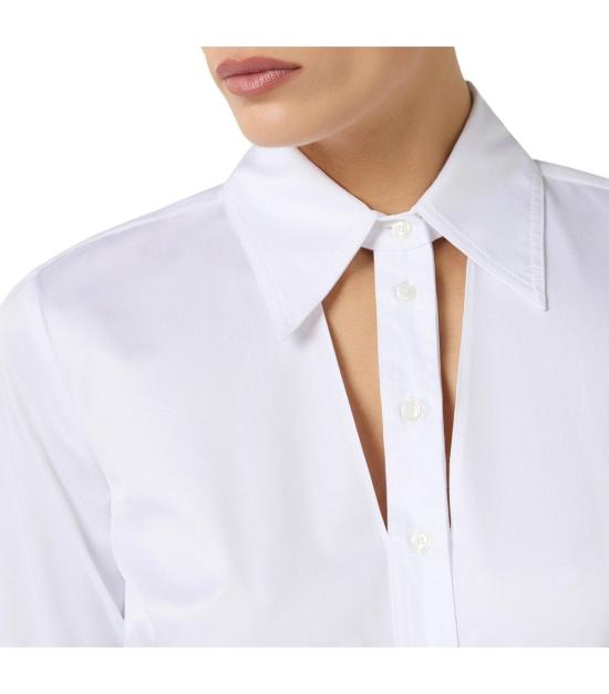 26SS 엘리자베타프랜치 셔츠 CA12861E2 100 40 White - ELISABETTA FRANCHI