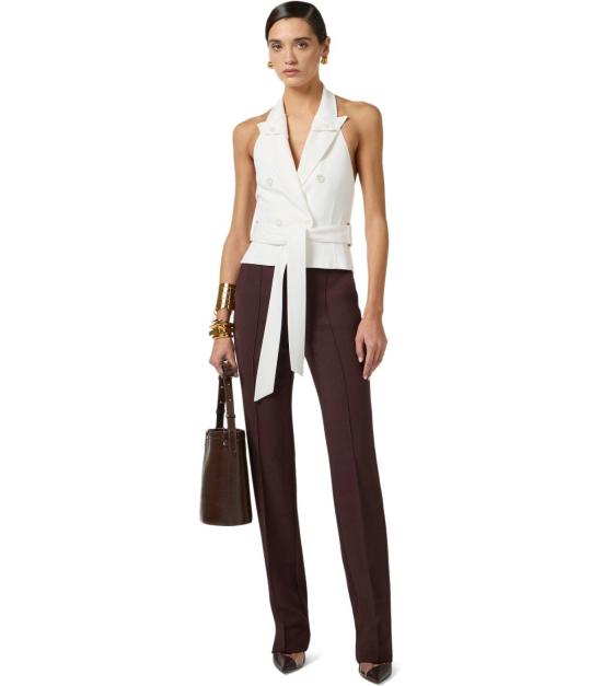 26SS 엘리자베타프랜치 코트 GL00561E2 360 38 Ivory - ELISABETTA FRANCHI