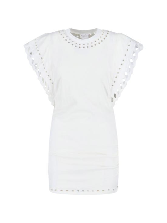 26SS 이자벨마랑에뚜왈 미디 원피스 RO1016FA D1N08E 23EC White