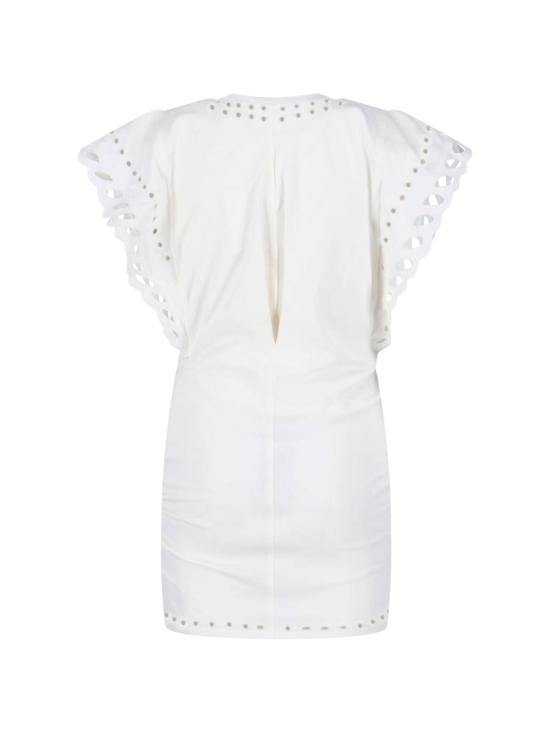 26SS 이자벨마랑에뚜왈 미디 원피스 RO1016FA D1N08E 23EC White - ISABEL MARANT ETOILE