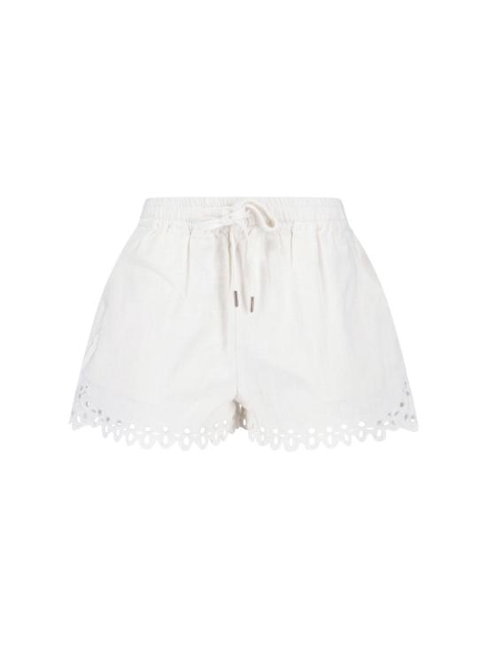 26SS 이자벨마랑에뚜왈 스트레이트 팬츠 SH0267FA D1J04E 20WH White