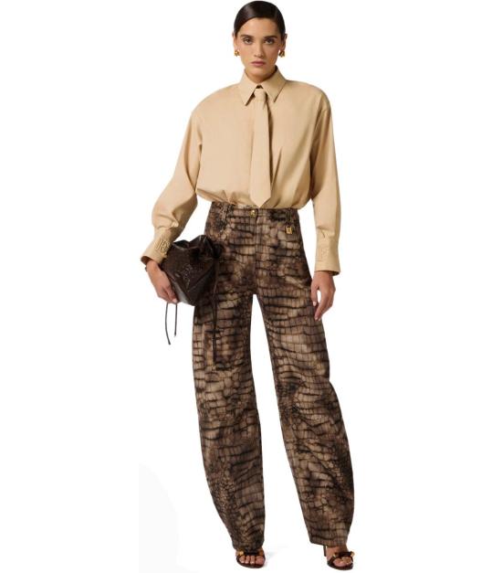 26SS 엘리자베타프랜치 셔츠 CA15261E2 470 38 Beige - ELISABETTA FRANCHI