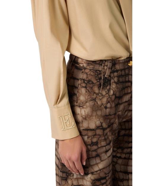 26SS 엘리자베타프랜치 셔츠 CA15261E2 470 38 Beige - ELISABETTA FRANCHI