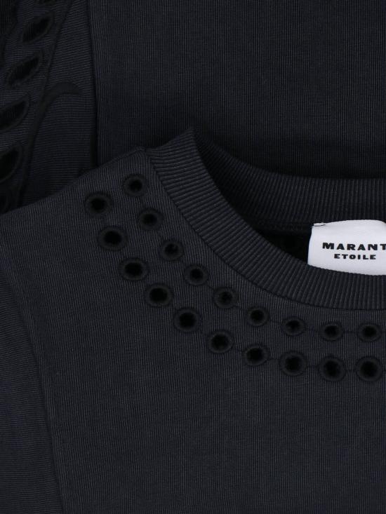 26SS 이자벨마랑에뚜왈 반팔 티셔츠 TS0298FA D1N08E 02FK Black - ISABEL MARANT ETOILE