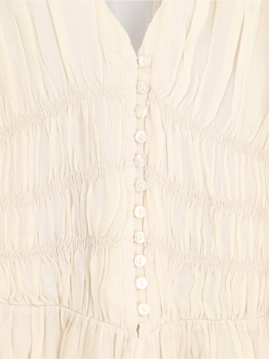 26SS 이자벨마랑에뚜왈 미디 원피스 RO0969FA D1J08E 23EC White - ISABEL MARANT ETOILE