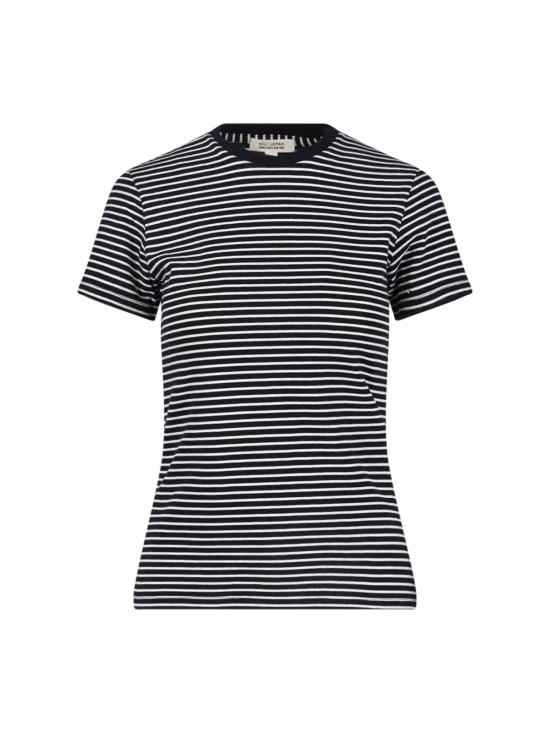 26SS 닐리로탄 반팔 티셔츠 11463 K217 BLACK IVORY STRIPE Black