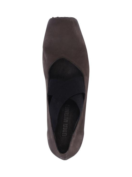 26SS 우마 왕 플랫 슈즈 US9003 UW069 Brown - UMA WANG