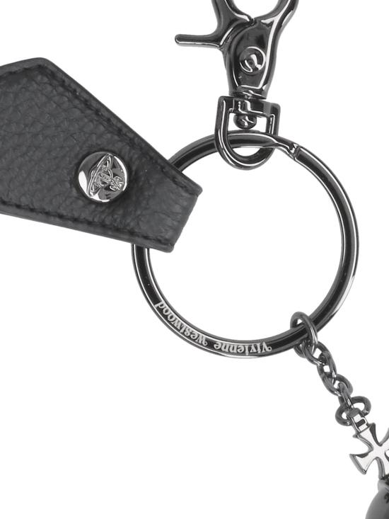 26SS 비비안웨스트우드 키링 8203011IU OM0014 N403 Black - VIVIENNE WESTWOOD