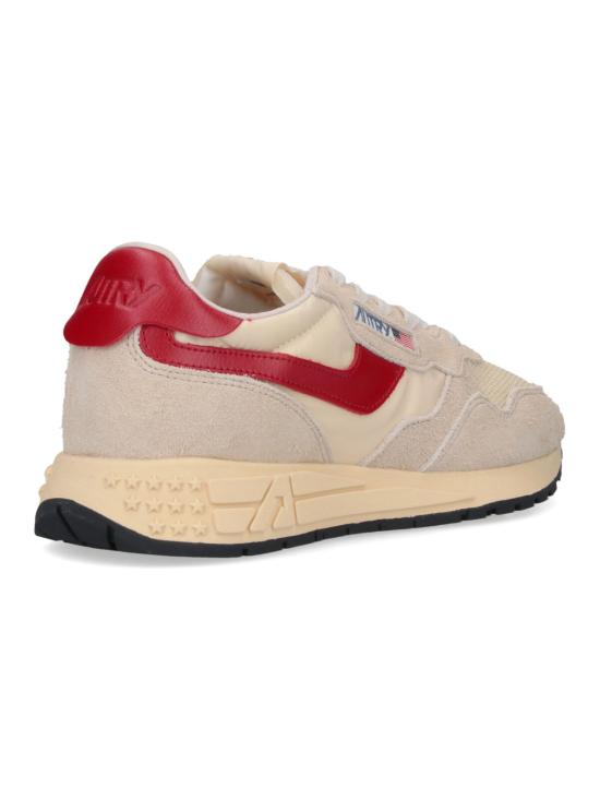 26SS 오트리 릴윈드 로우 나일론 스웨이드 스니커즈 WWLM UT34 Beige - AUTRY