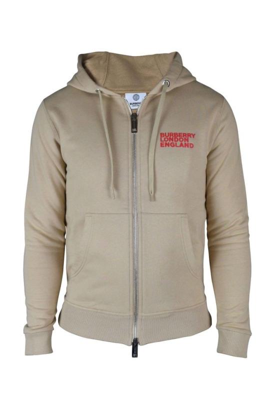  버버리 탑 후드 조끼