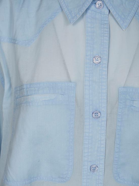 26SS 이자벨마랑에뚜왈 셔츠 CH0304FAD1I05E 30LU BLU - ISABEL MARANT ETOILE