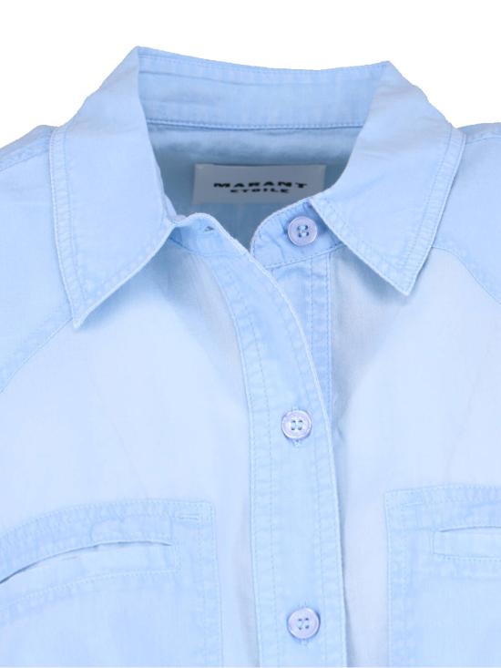 26SS 이자벨마랑에뚜왈 셔츠 CH0304FAD1I05E 30LU BLU - ISABEL MARANT ETOILE