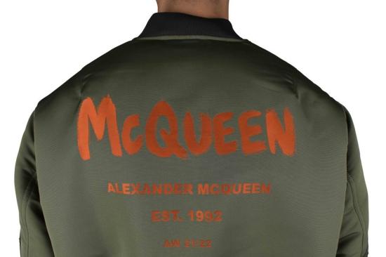  알렉산더 맥퀸 봄버 자켓 봄버 재킷 - ALEXANDER MCQUEEN