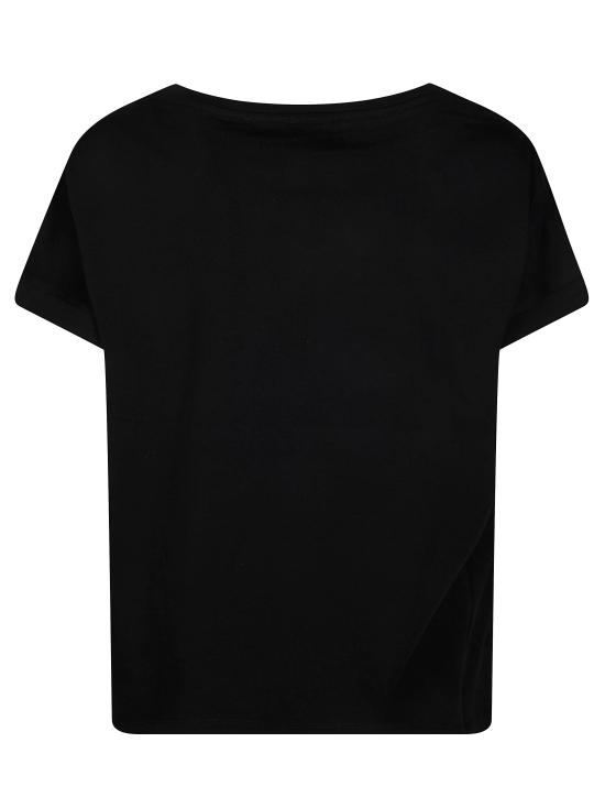 26SS 리우조 반팔 티셔츠 WA6437J6308 P9553 NERO - LIU JO