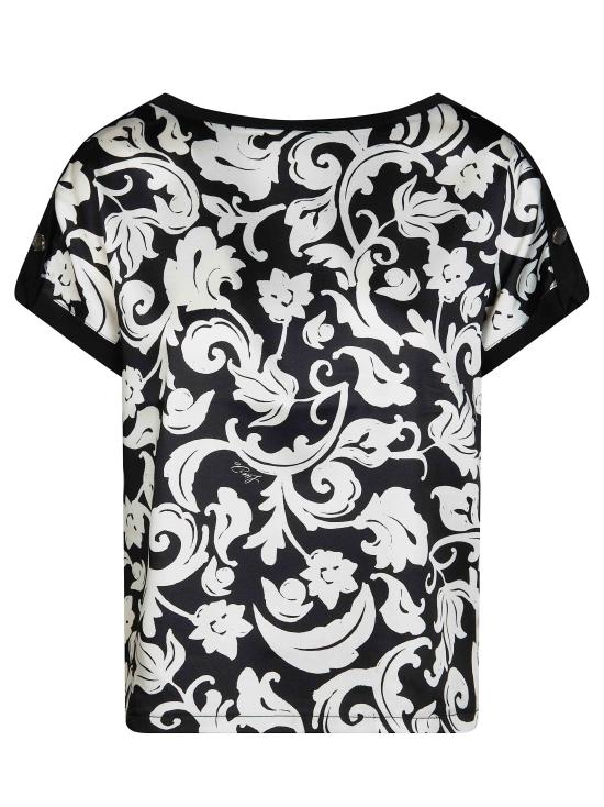 26SS 리우조 반팔 티셔츠 WA6437J6308 P9553 NERO