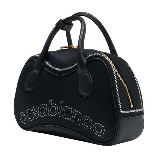 26SS 카사블랑카 가방 A SP26 BAG 173 02 black - CASABLANCA