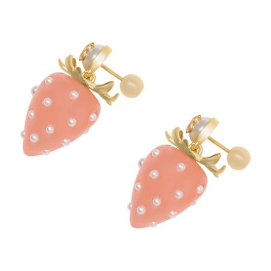 26SS 카사블랑카 이어링 A SP26 JW 366 01 pink - CASABLANCA