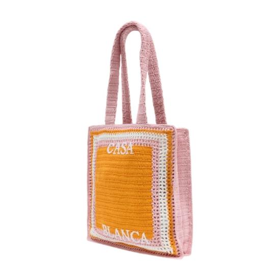 26SS 카사블랑카 토트백 A SP26 BAG 177 01 multicolor - CASABLANCA