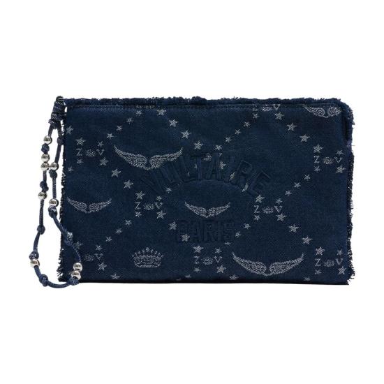 26SS 자딕앤볼테르 클러치/파우치 LWSG03746 415 blue