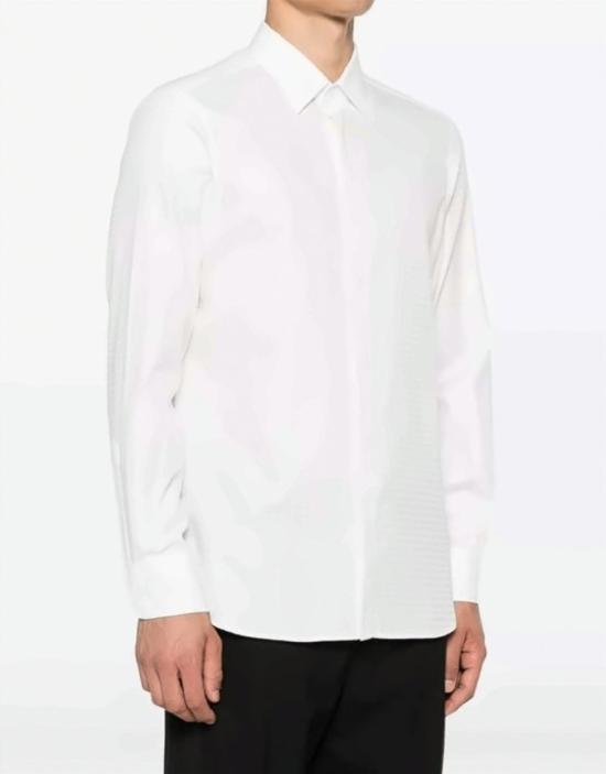 25FW 엠포리오 아르마니 셔츠 EM003755 AF18123 f0136 White - EMPORIO ARMANI