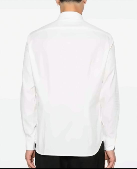 25FW 엠포리오 아르마니 셔츠 EM003755 AF18123 f0136 White - EMPORIO ARMANI