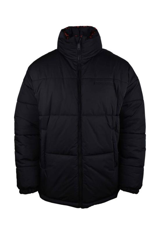  지방시 자켓 양면 착용 가능한 빨간색/검은색 나일론 다운 재킷 - GIVENCHY