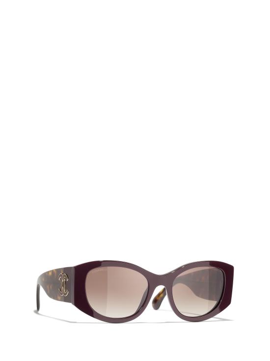 26FW 샤넬 선글라스 CH5524 1823S5 RED VENDOME DARK HAVANA - CHANEL