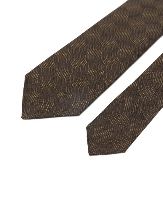 26SS 엠포리오 아르마니 넥타이 EM001344 TE19711 F6147 BROWN - EMPORIO ARMANI