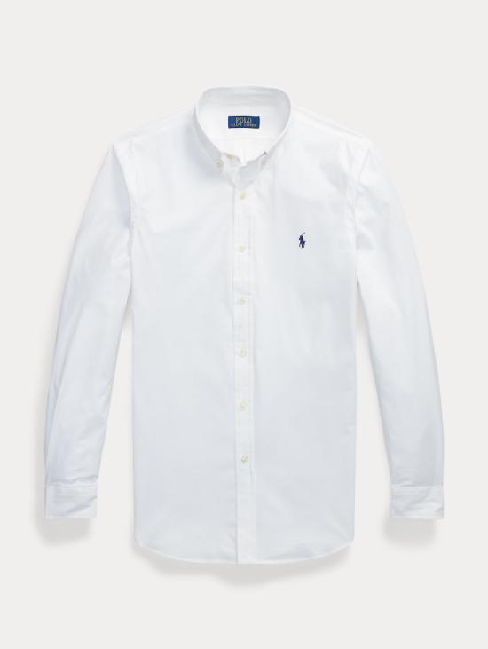 26SS 랄프 로렌 버튼다운 칼라 로고 셔츠 710928254002 - RALPH LAUREN