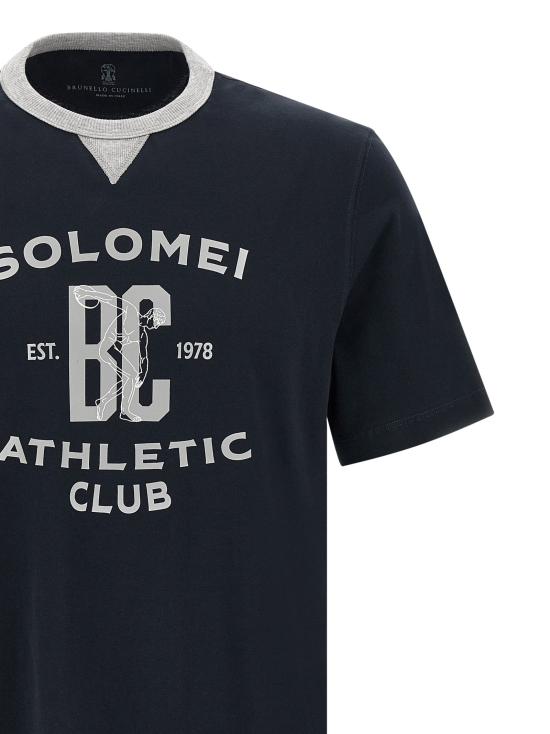 26SS 브루넬로 쿠치넬리 로고 티셔츠 M0B131001GCDT46 - BRUNELLO CUCINELLI