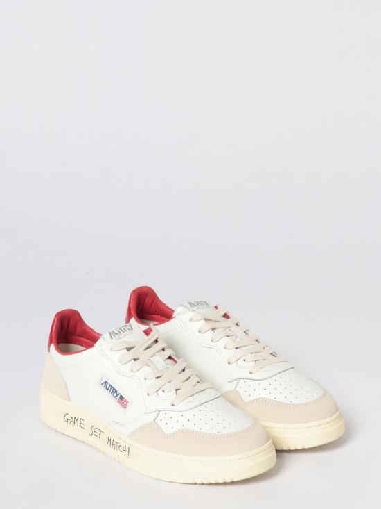 26SS 오트리 메달리스트 로우 스니커즈 AULMMA10 White - AUTRY