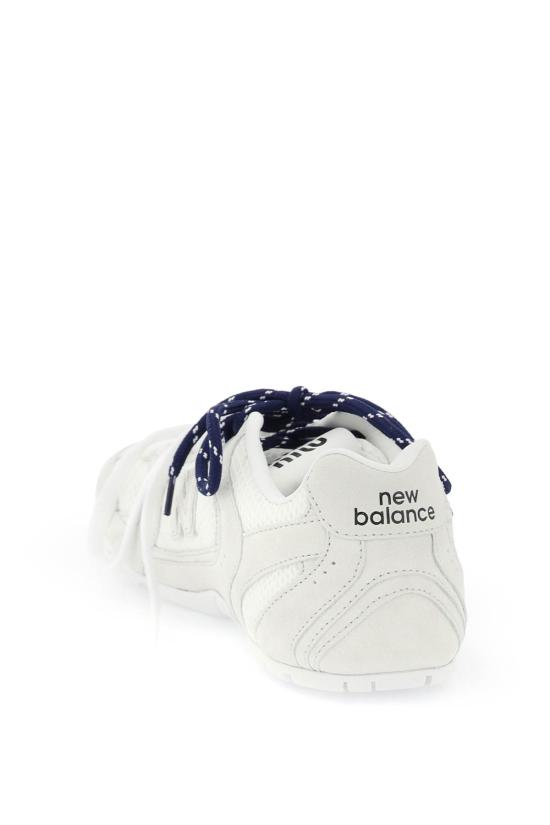 26SS 미우미우 스니커즈 5E165E3D8CF0009 WHITE DOM - MIU MIU