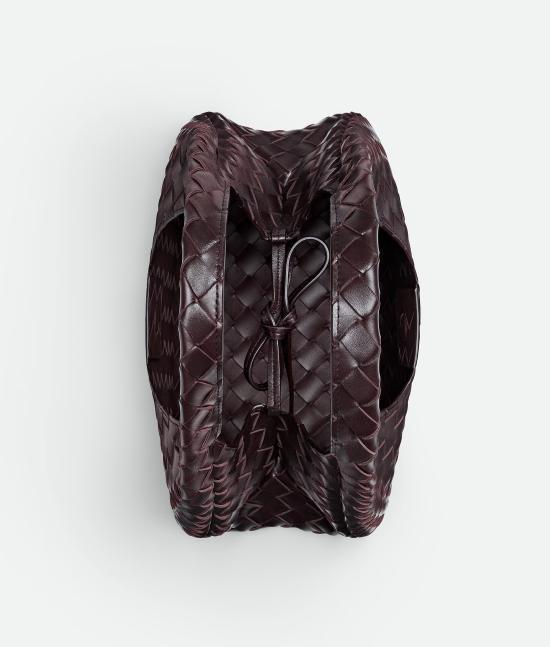 26SS 보테가베네타 스몰 캄파나 토트백 854248V4SC02264 Bordeaux - BOTTEGA VENETA