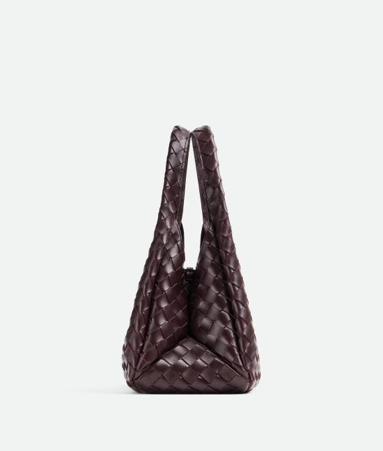 26SS 보테가베네타 스몰 캄파나 토트백 854248V4SC02264 Bordeaux - BOTTEGA VENETA