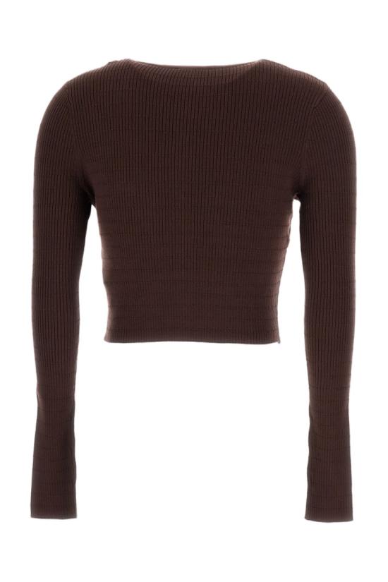 26SS 엘리자베타프랜치 니트웨어 MK88B61E2644 Brown - ELISABETTA FRANCHI