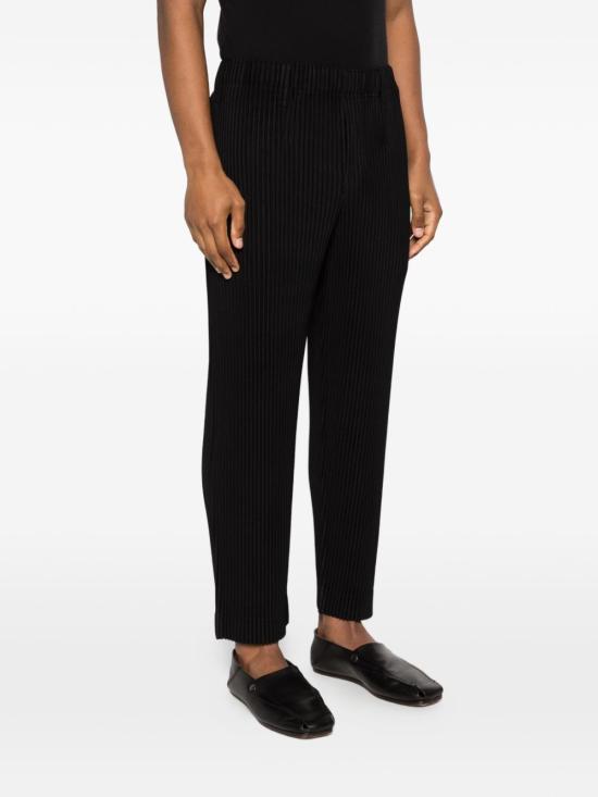 26SS 옴므 플리세 이세이 미야케 스트레이트 팬츠 HP66JF550 15 Black - HOMME PLISSE' ISSEY MIYAKE