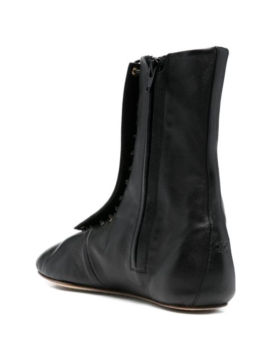 26SS 셀린느 발레 하이 레이스업 부츠 366535 272C38NO Black - CELINE