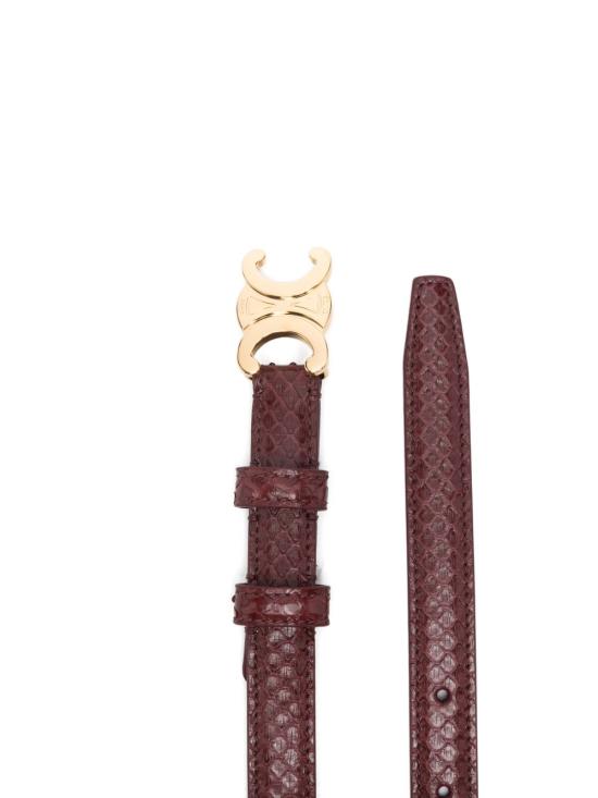 26SS 셀린느 벨트 45AX6 4ADD28PO Bordeaux - CELINE