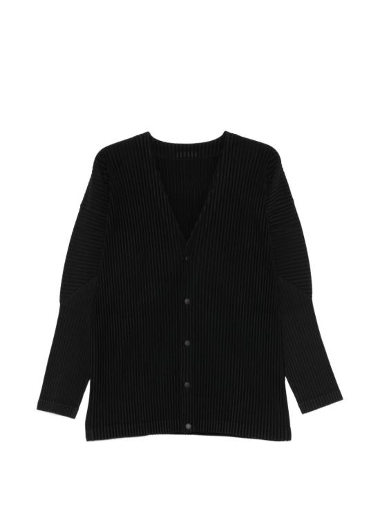 26SS 옴므 플리세 이세이 미야케 가디건 HP66JL541 15 Black