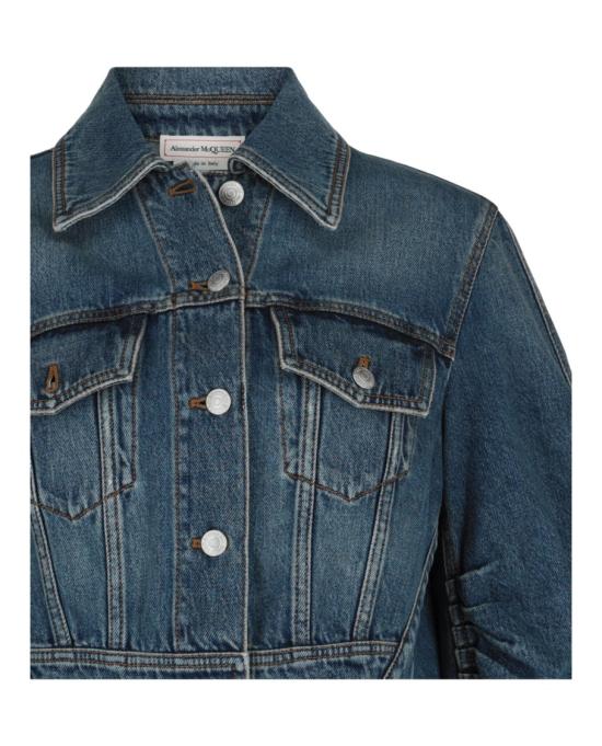  알렉산더 맥퀸 데님 657828 QMABC 4090 40167 36 Green - ALEXANDER MCQUEEN