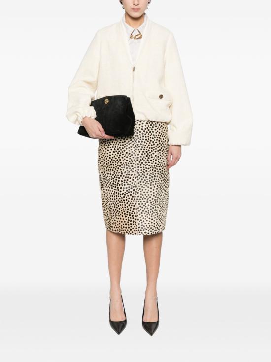 26SS 구찌 체크 코튼 트위드 재킷 851888 ZAUB69777 Beige - GUCCI