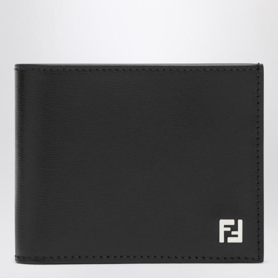 26SS 펜디 FF 스퀘어 컴팩트 월렛 7M0378AVV6 Black