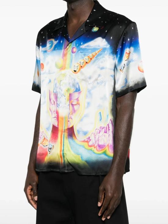 26SS 카사블랑카 긴팔 셔츠 SP26SH003 MULTICOLOR - CASABLANCA